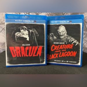 Universal Horror: Dracula & Creature from the Black Lagoon Blu-ray Doub. Feature